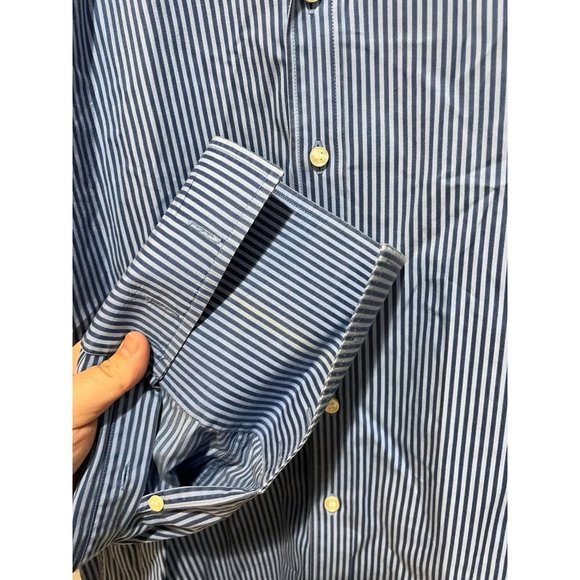 Thomas Pink French Cuff Long Sleeve Button‎ Up Shirt - Size 15.5 - Picture 4 of 6